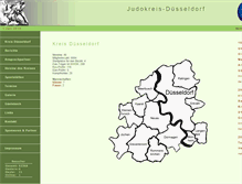 Tablet Screenshot of judokreis-duesseldorf.de